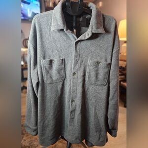 Northwest Blue Charcoal Fleece Men's Jacket Sz Xxl 2-1007